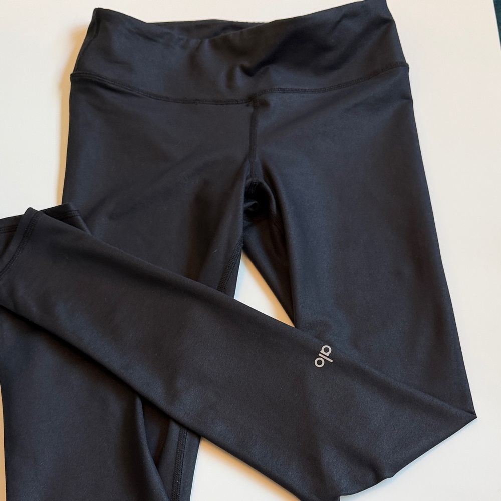 ALO Yoga Womens Charcoal Leggings - Picture 3 of 3